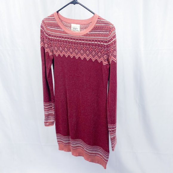 Cozy Casual Sweater Dress Between You & Me Wool Boho Fashion - Picture 5 of 9